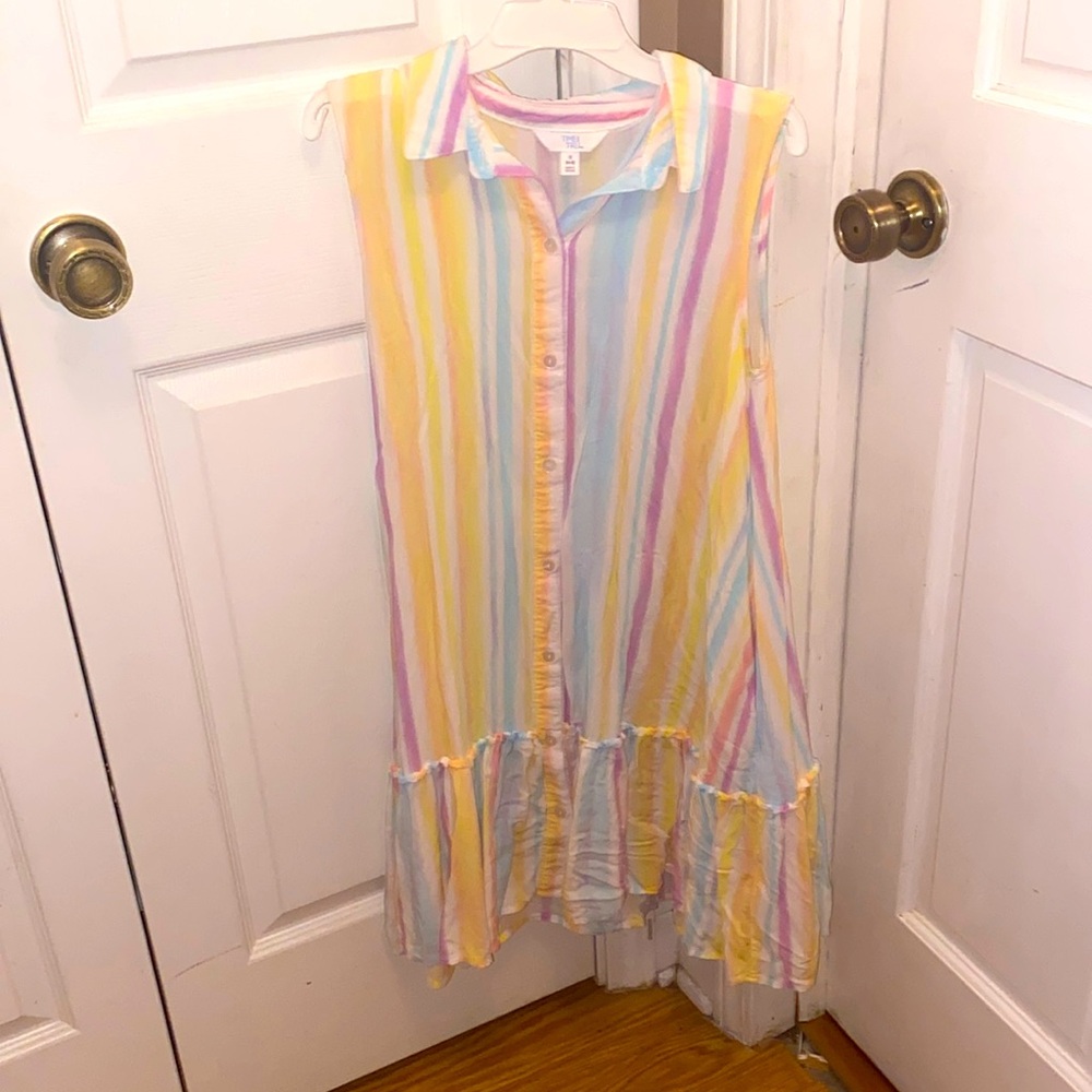colorful spring dress